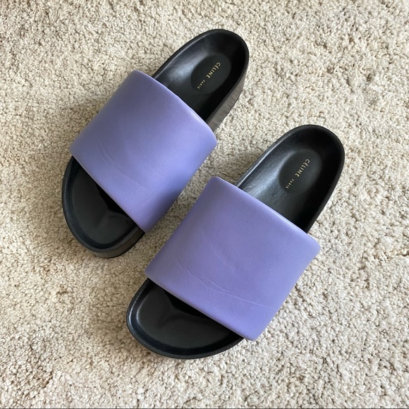 Celine Shoes - CELINE Sandals / Slides, Lilac, size EU 39 or US 8.5 - 9
